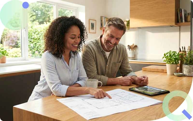 Bannière rachat de crédit immobilier mobile